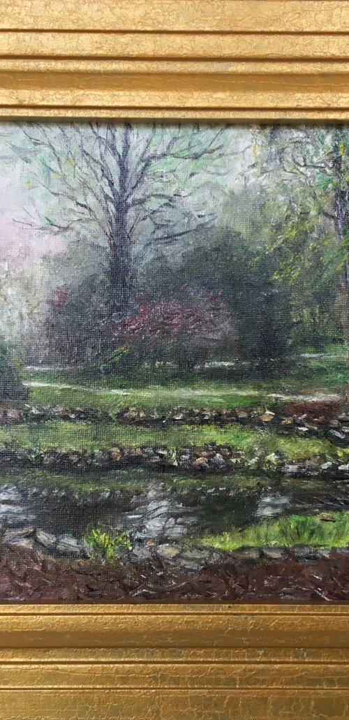 VIEW IN GLENCAIRN GARDENS by Kathleen McDermott