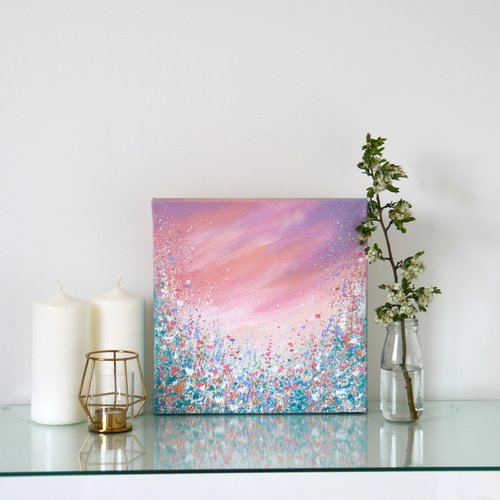 Floral Painting - That Special Connection by Shazia Basheer