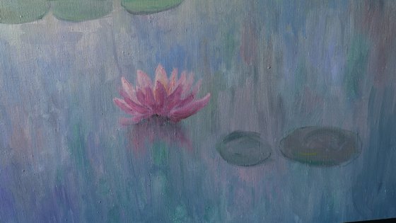 Water Lilies - Water Lilies large painting