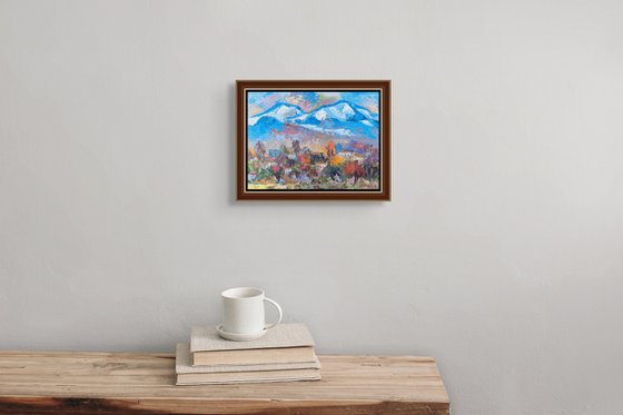 Colors of the Mountain Village