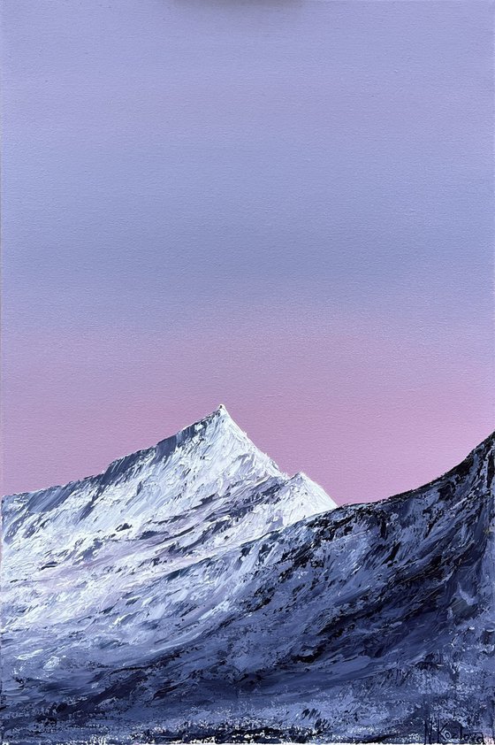 Winter mountains