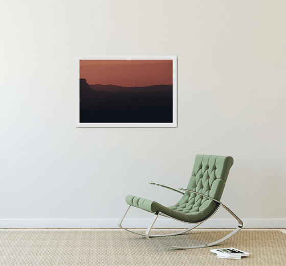 Sunrise over Ramon crater #8 | Limited Edition Fine Art Print 1 of 10 | 75 x 50 cm