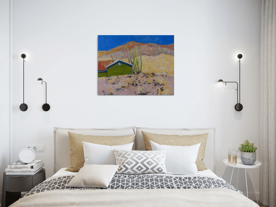 Green House in the Desert