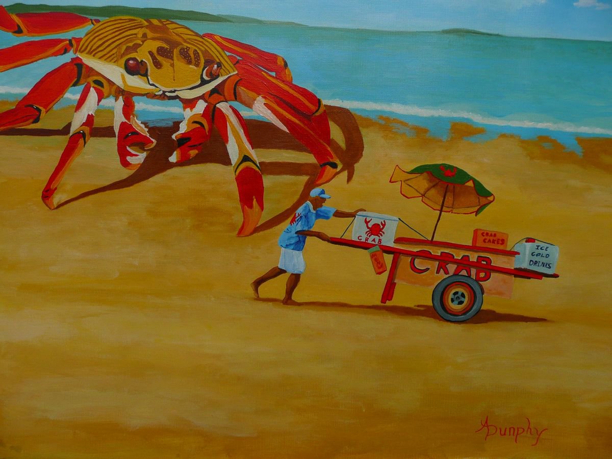 Crab Food by Dunphy Fine Art