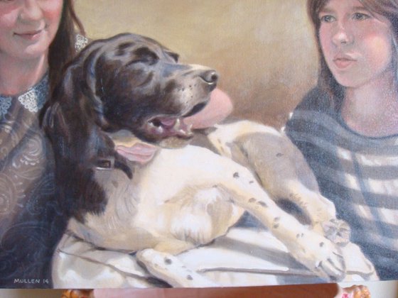 Pet portraits (SOLD)- COMMISSIONS WELCOME (deposit)