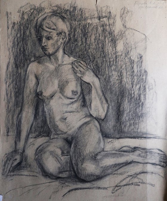 Nude model sketch