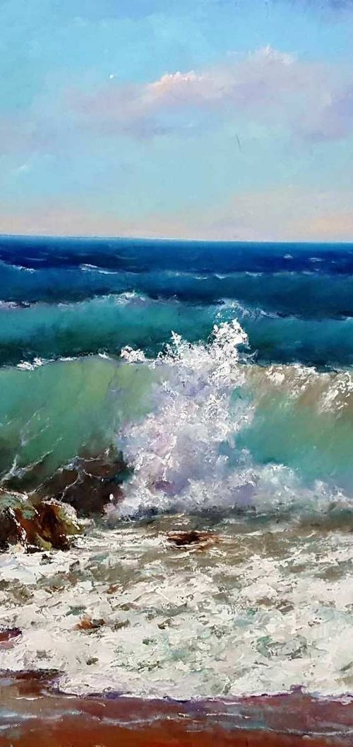 Blue ocean by Olga Egorov