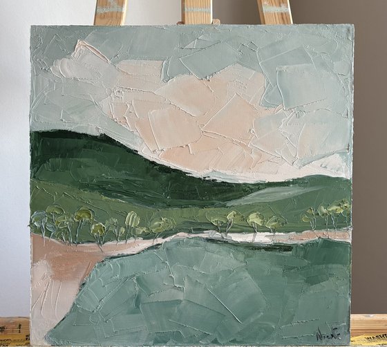 Coastal mediterranean Waters Quiet Hills