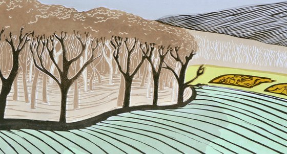 Trees within the wall