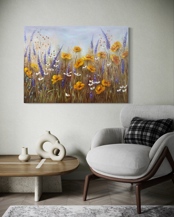 Golden Quiet - Floral Symphony colllection