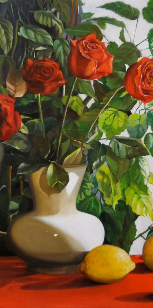 Rose rosse by Anna Rita Angiolelli