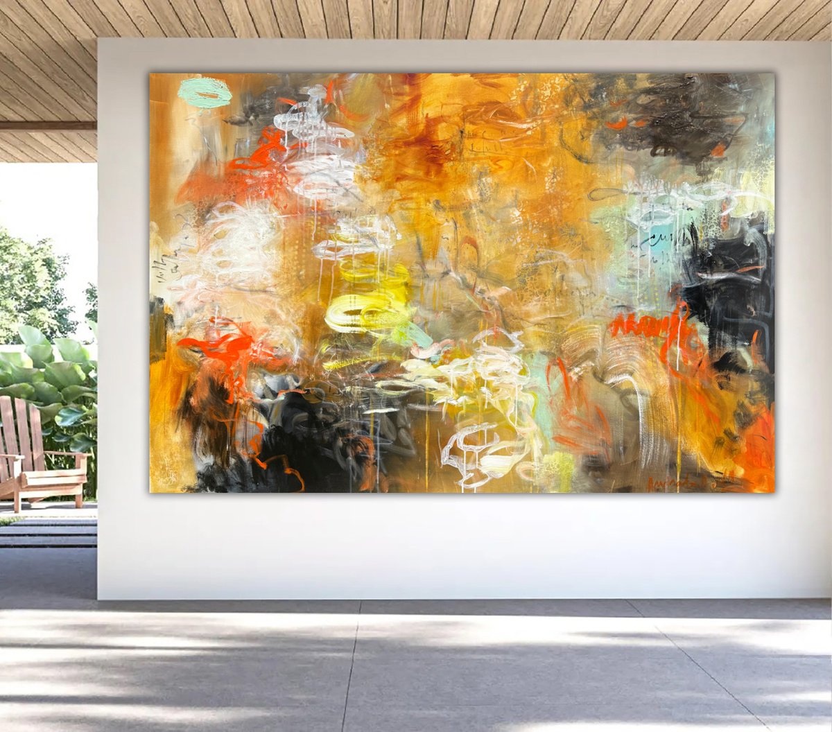  Molten Echoes By Andrada Anghel, 60 X 40, Artwork For Sale On Artfinder