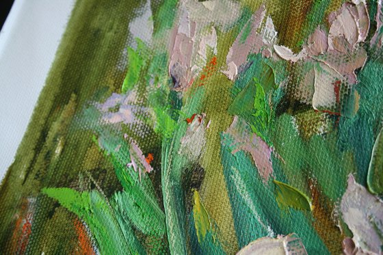 Irises in the Wind