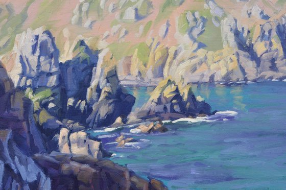 Cape Sizun, Shadows on the Cliff