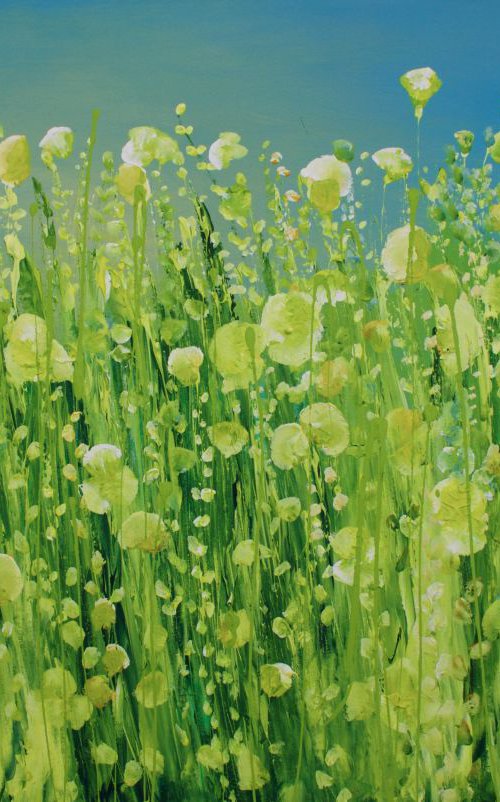 Sweet lime meadow by Emma Sian Pritchard
