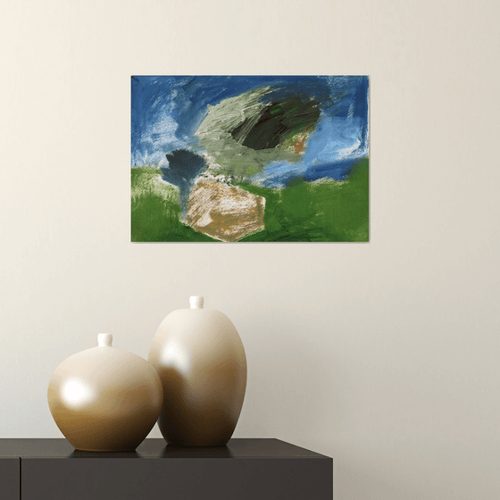 Pond and Cloud