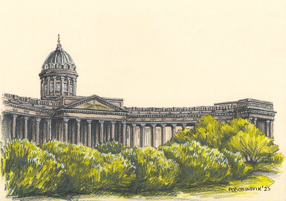 Kazan cathedral in Saint Petersburg
