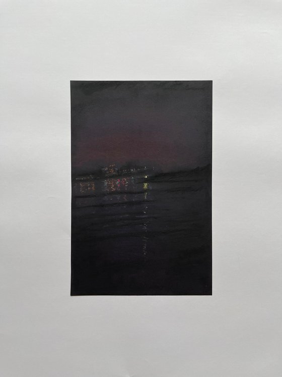 Ida Saou, Evening Reflections on the Lake