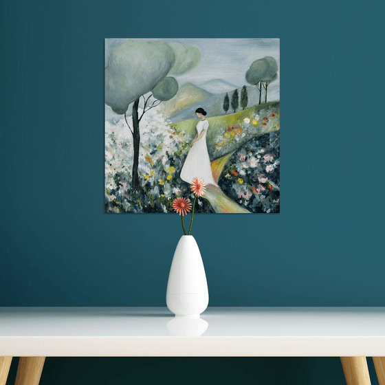 Woman in the Garden
