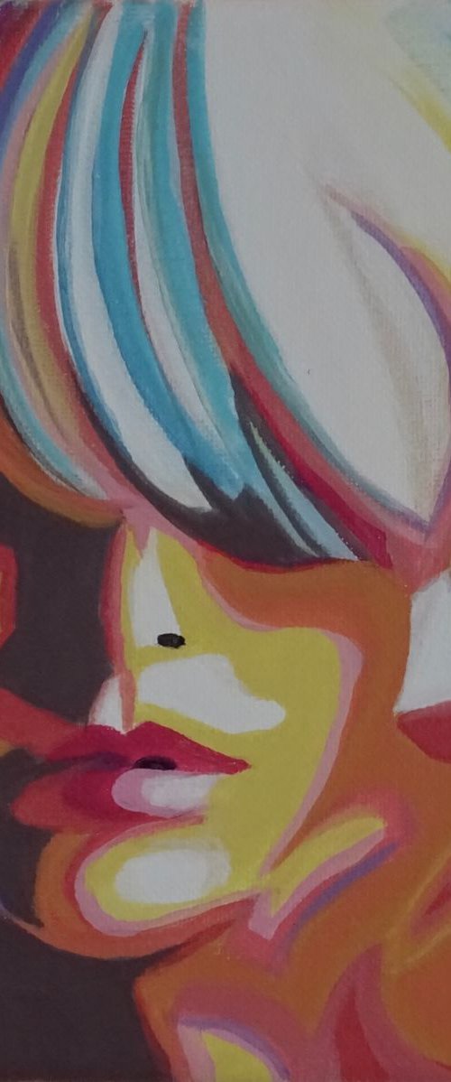 Small Faces Series #2 by Penny Burton