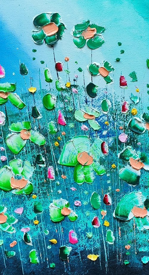 "Emerald Nights & Flowers in Love" by Phil Broad