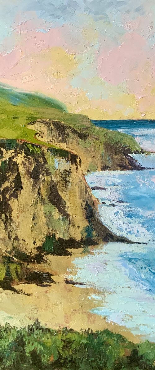 Golden Coastal Light by Alexandra Jagoda (Ovcharenko)