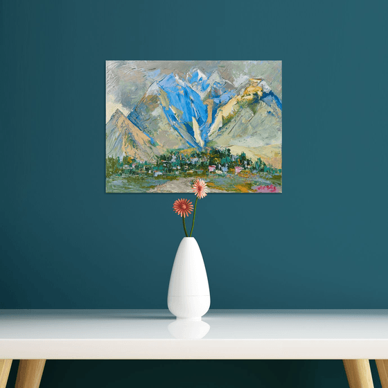 Village Beneath the Peaks