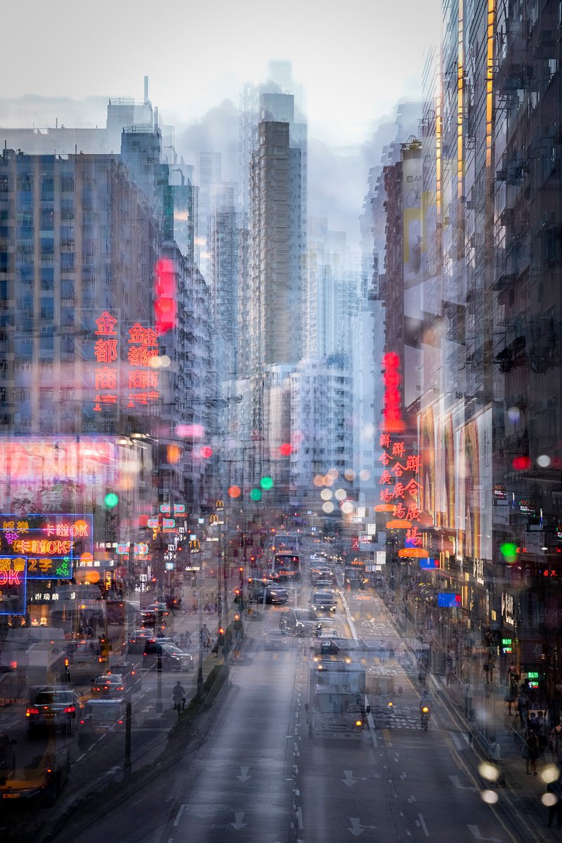 Urban And Pop Cityscapes Photograph By Sergio Capuzzimati, 16 X 24", Metropolis_2, Original Artwork
