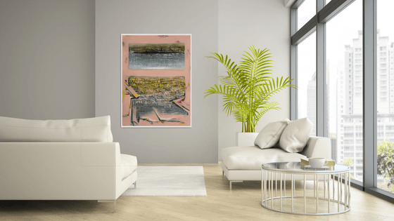 Between Two Realities_36"X48"
