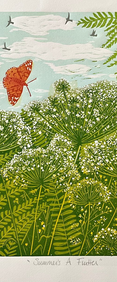 Summer’s A Flutter by Alison Headley