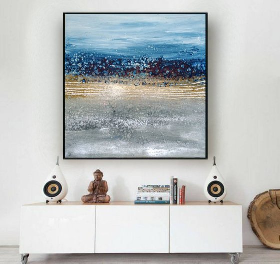 Mykonos   (91x91cm) FAST SHIPPING WORLDWIDE