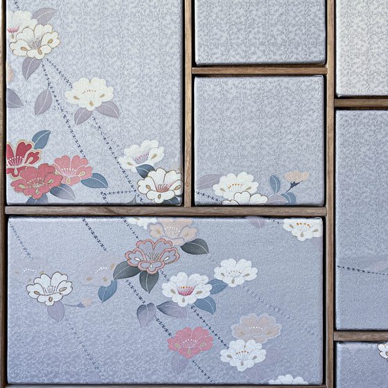 Camellia ~Serendipity~ (Kimono upcycled)
