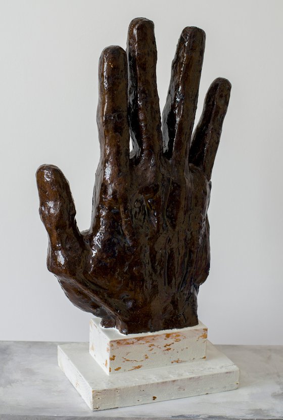 The hand of the artist