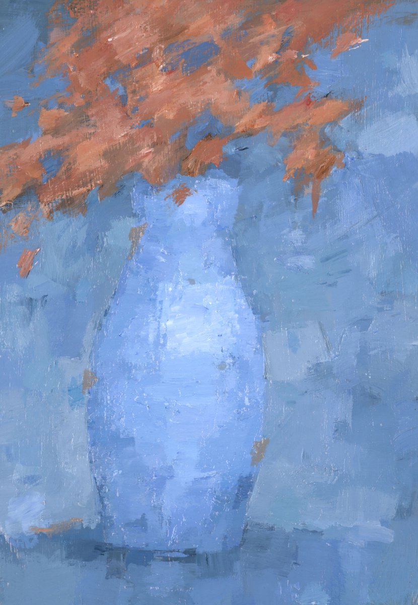 Blue Vase 2 by Steve Mitchell