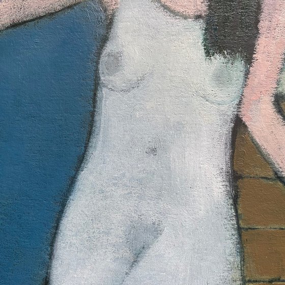 Woman with Raven