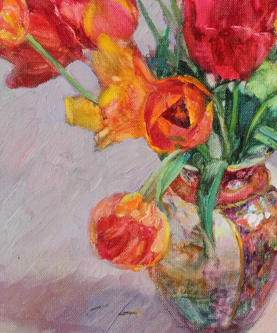 Flaming Bouquet