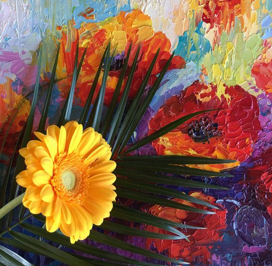 "Poppies" flower painting