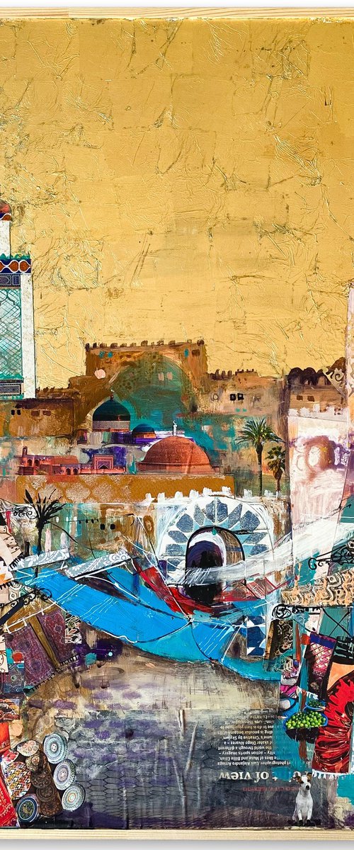 Marrakech Market Street by Irina Rumyantseva