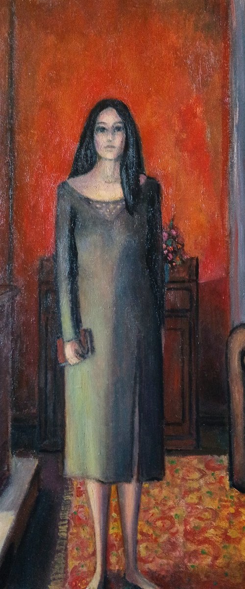 In the fireplace room by Massimiliano Ligabue