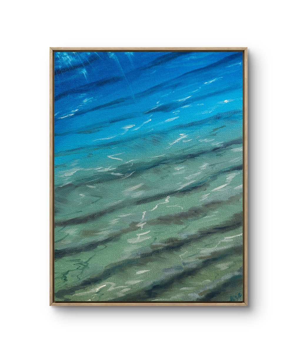 Photorealistic Oil Painting , Clear Depths By Aisylu Burangulova, 7 X 9, Artwork For Sale On Artfinder