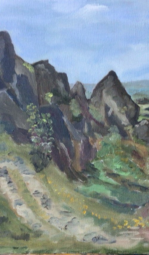 View from Mow Cop by Julian Lovegrove Art