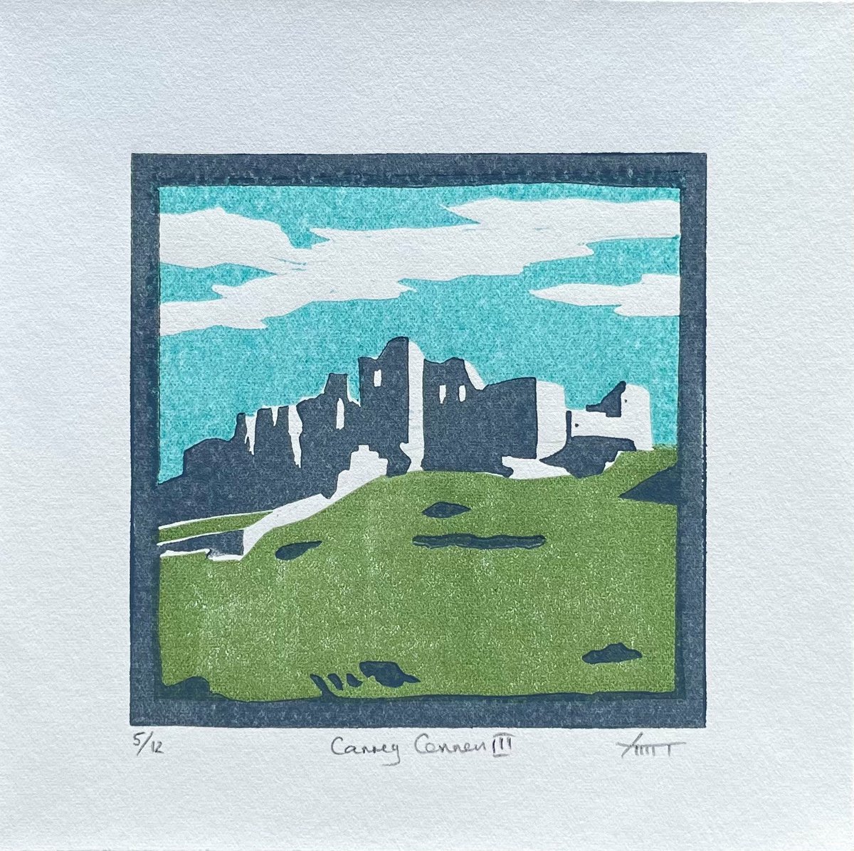 Carreg Cennen III by Paul Rickard