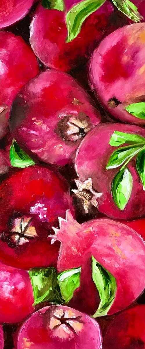 Pomegranates by Olga Koval