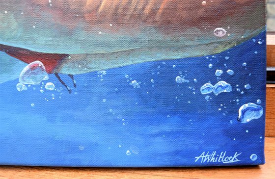 Under the Rainbow - Colourful Swimming Painting