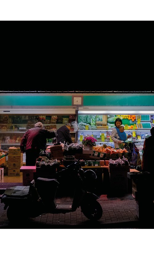 Night Market - A5 by Vincent Dupont-Blackshaw