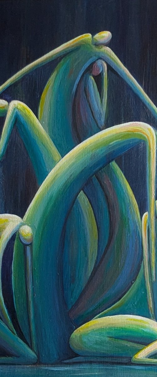 Shared grief 2 by Karen Wilcox