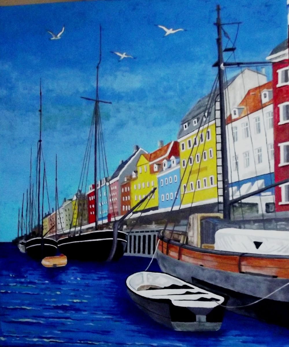 Port in Copenhagen by Andrew Sabori