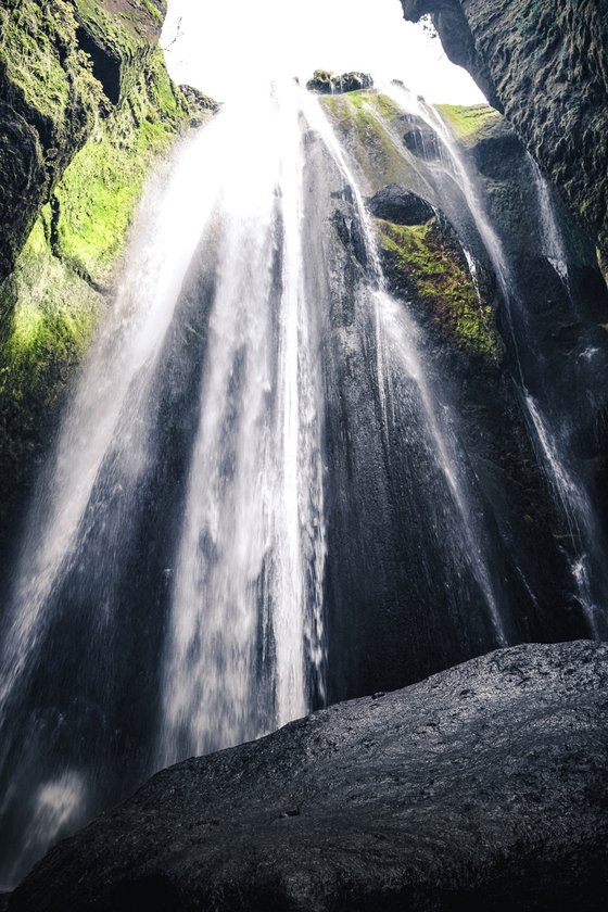 INSIDE THE WATERFALL