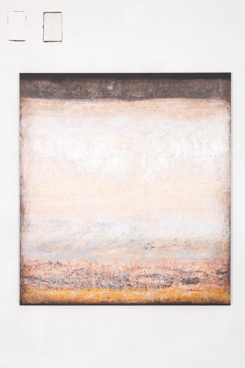 Abstract Acrylic Painting By Rokas Berziunas, 57 X 63", No. 25 - 21, Original Artwork