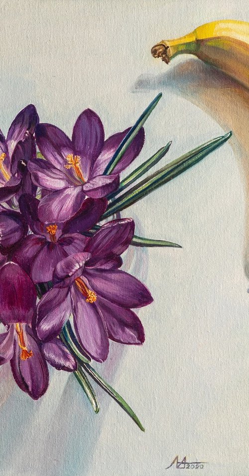 Spring. Chance Encounter. by Alona Lesnichenko